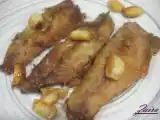 Receta Caballas adobadas y fritas al ajillo