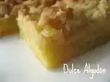 Receta Pastel de pera con streusel