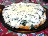 Receta Pizza de espinaca a la italiana