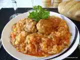 Receta Arroz con albóndigas