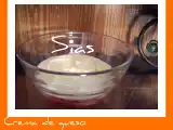 Receta Crema de queso y mermelada de fresas