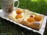 Receta Tartaletas de hojaldre y albaricoques