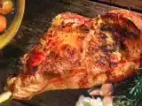 Receta Pierna de cordero asada con guarnición