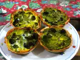 Receta Mini tartas de brocoli