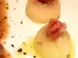 Receta Tapa de bombones de melón con relleno de jamón ibérico