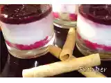 Receta Vasitos de queso con mermelada