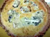 Receta Quiche de formatge roquefort ( quiche de queso roquefort).