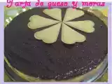 Receta Otra tarta de queso con cobertura de moras