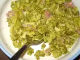 Receta Broccoli e salsiccie (brócoli con salchichas)