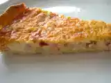 Receta Tarta (quiche) alsaciana de puerros. paso a paso