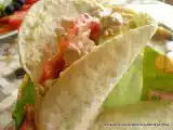 Receta Pita de ensalada 3 colores y atun griego
