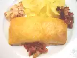 Receta Pollo relleno en hojaldre