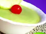 Receta Mousse de manzana verde