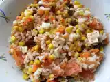 Receta Ensalada de salmón al jengibre