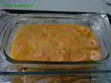Receta Pastel de calabacín y gambas