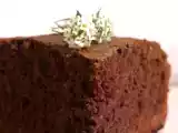 Receta Bizcocho de chocolate amargo