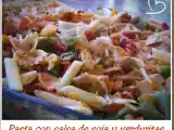 Receta Pasta con salsa de soja y verduras (thermomix)