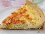 Receta Quiche de puerros