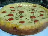 Receta Quiché de tomates cherry