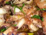 Receta Pulpitos al ajillo