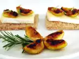 Receta Queso brie con higos caramelizados