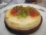 Receta Tostadas de queso de cabra y pimientos confitados