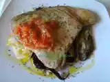 Receta Atún a la plancha con verduras al microondas