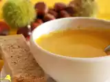Receta Crema de calabaza potimarron y castañas
