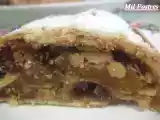 Receta Strudel de albaricoques y almendras