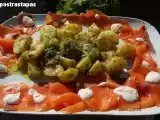 Receta Ensalada de salmón con patatas al eneldo
