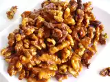 Receta Nueces caramelizadas crujientes