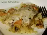 Receta Gallo a la sidra con patatas