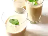 Receta Batido de plátano con hierbabuena