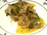 Receta Baccalá con porcini (bacalao con setas boletus)