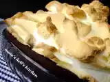 Receta Pastel de chocolate sin harina con topping de merengue francés