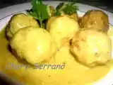 Receta Albóndigas de bacalao en salsa de almendras