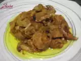 Receta Pechugas de pollo en salsa de cacahuetes