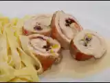 Receta Rollitos de pavo rellenos