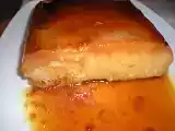 Receta Flan de turrón en microondas