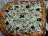 Receta Pizza de atun con anchoas