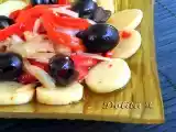 Receta Ensalada de bacalao ahumado y palmitos