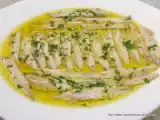 Receta Anchoas en vinagre / boquerones en vinagre