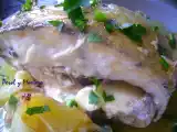 Receta Corvina con mayonesa gratinada