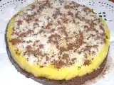 Receta Tarta rápida de coco, chocolate y mango