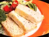 Receta Budín de pescado y queso crema