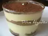 Receta Tiramisú individual
