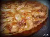 Receta Quiché rápida de manzana
