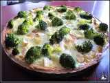 Receta Quiche de brócoli y langostinos