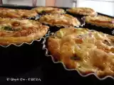 Receta Mini quiches de jamón y queso