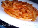 Receta Macarrones con bacón en fussioncook